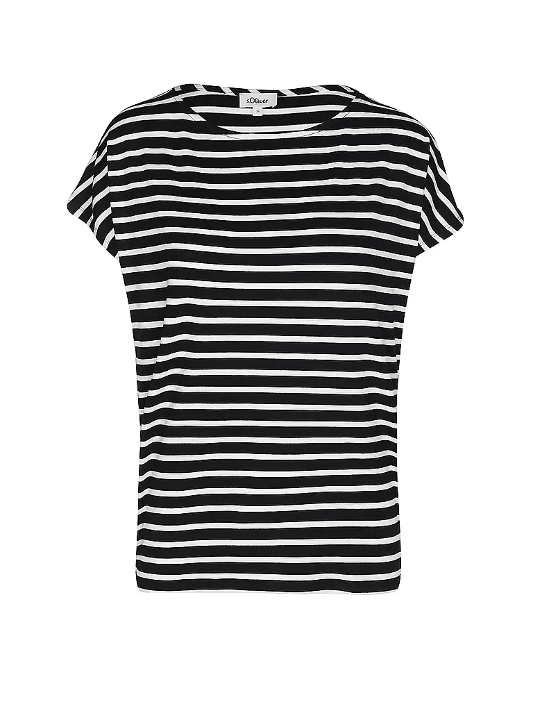 S.OLIVER | Camiseta | schwarz