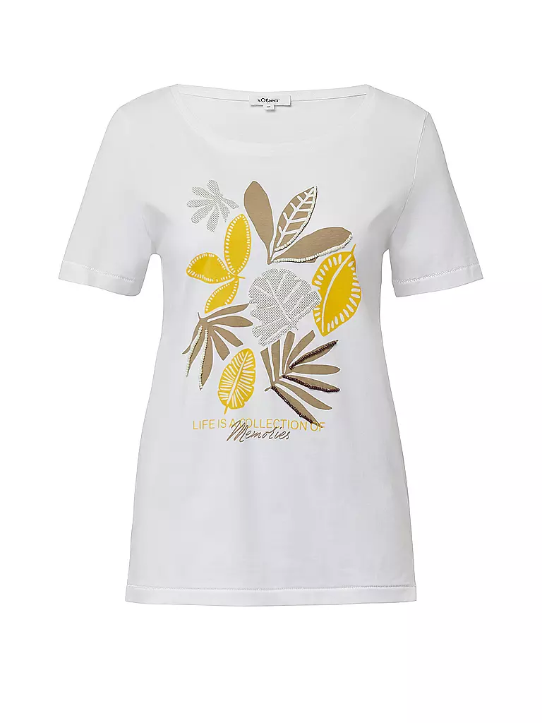 S.OLIVER | Camiseta | Blanco