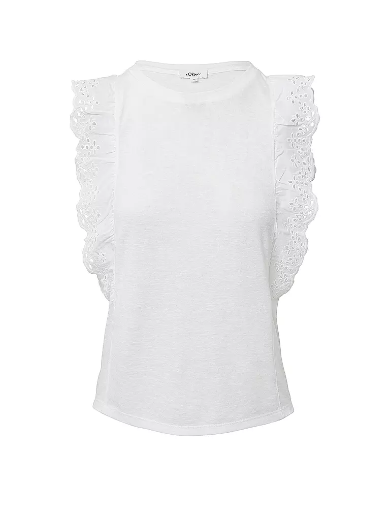 S.OLIVER | Camiseta | Blanco
