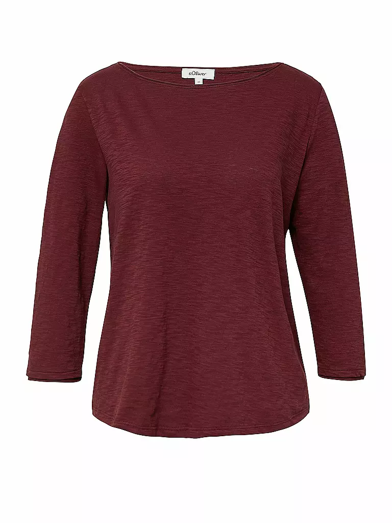 S.OLIVER | Camiseta | Rojo oscuro