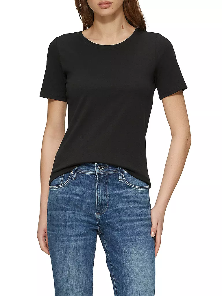 S.OLIVER | Camiseta | schwarz