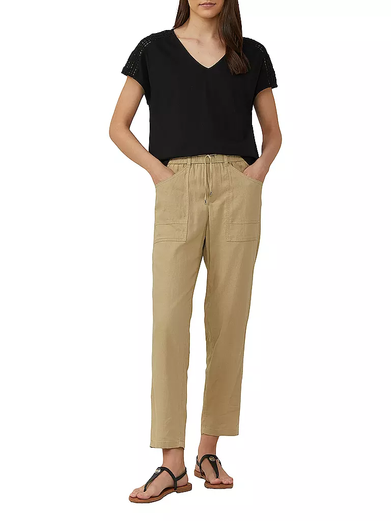 S.OLIVER | Camiseta | Negro