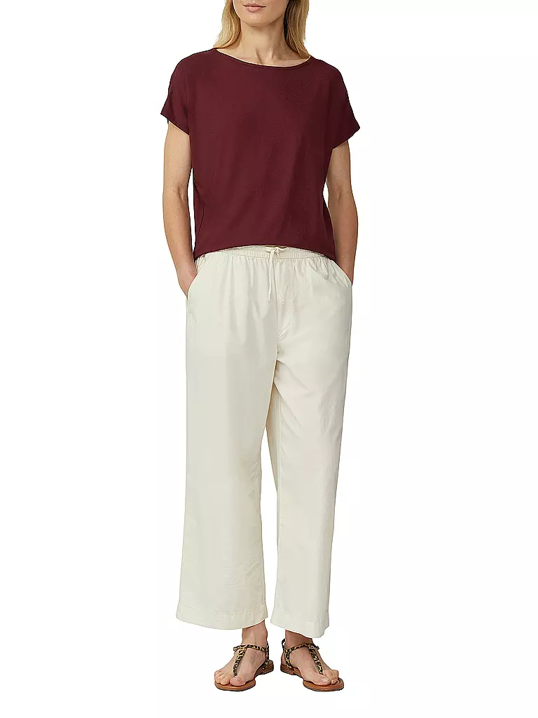 S.OLIVER | Camiseta | dunkelrot