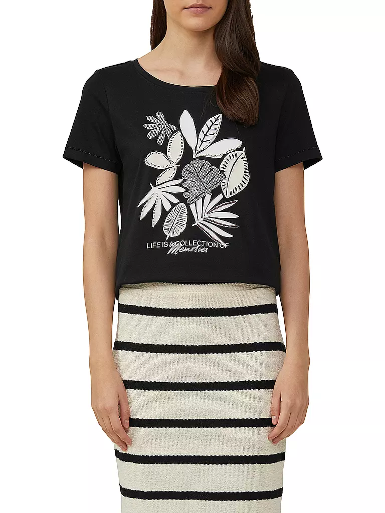 S.OLIVER | Camiseta | schwarz