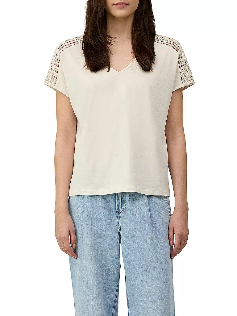 S.OLIVER | Camiseta | Crema