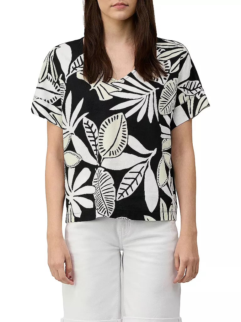 S.OLIVER | Camiseta | schwarz