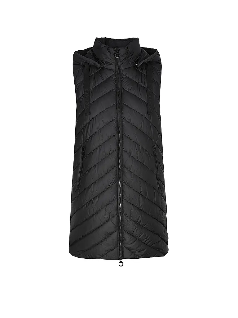 S.OLIVER | Chaleco acolchado | Negro