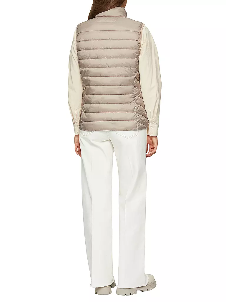 S.OLIVER | Chaleco acolchado | Crema