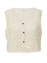 S.OLIVER | Chaleco | Beige