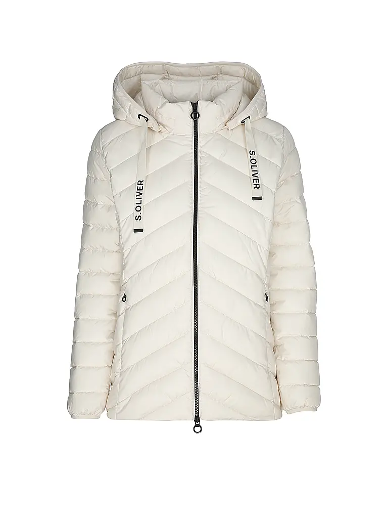 S.OLIVER | Chaqueta acolchada ligera | Crema
