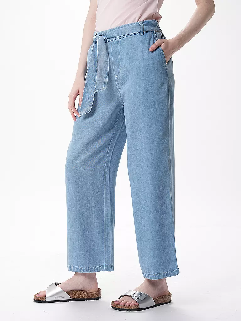 S.OLIVER | Culotte High Rise | Azul