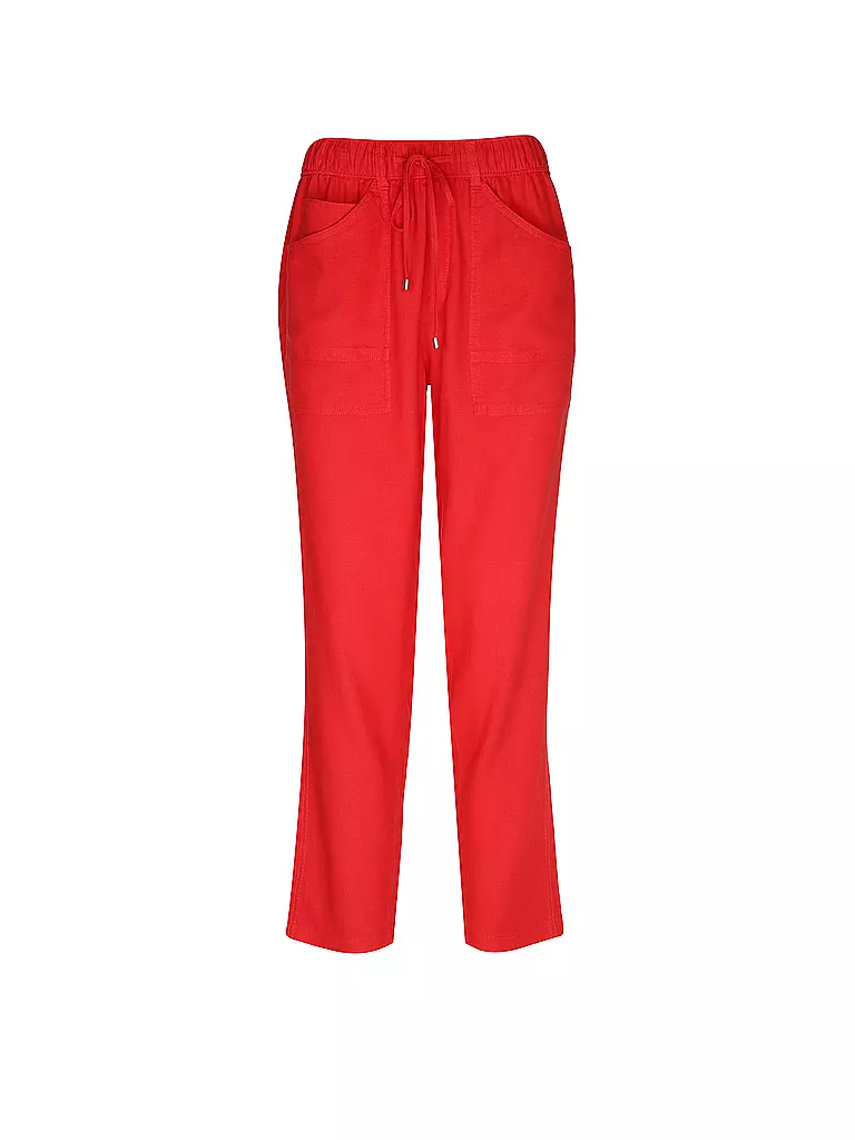 S.OLIVER | Hose Jogging Fit  | Rojo