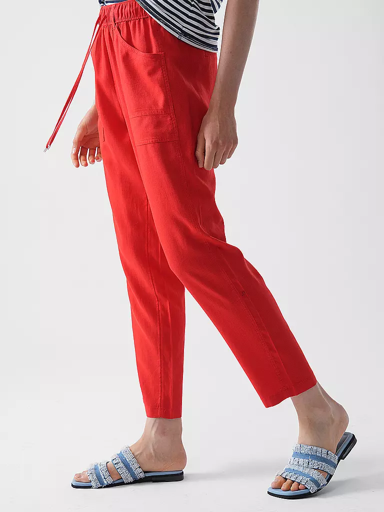 S.OLIVER | Hose Jogging Fit  | Rojo