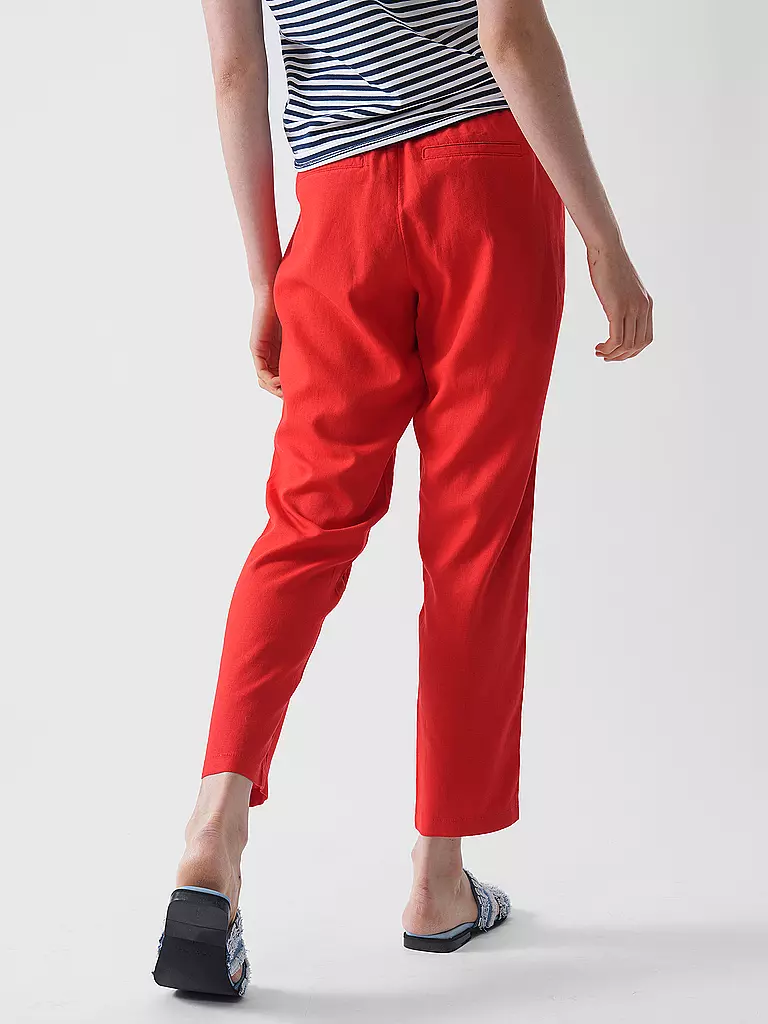 S.OLIVER | Hose Jogging Fit  | Rojo