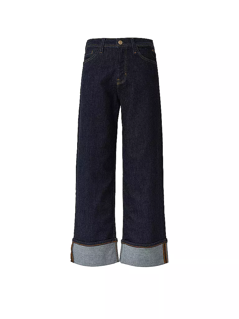 S.OLIVER | Jeans 7/8 de pierna ancha | dunkelblau