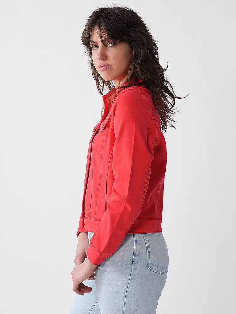 S.OLIVER | Jeansjacke  | Rojo