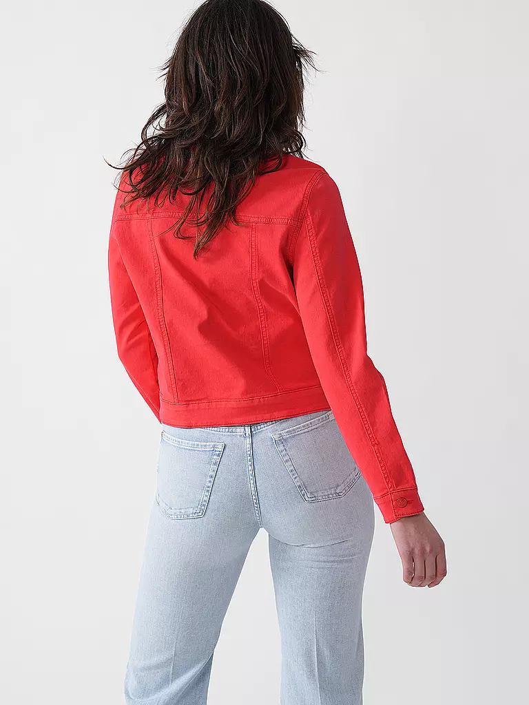 S.OLIVER | Jeansjacke  | Rojo