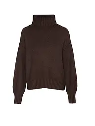 S.OLIVER | Jersey de cuello alto | Marrón