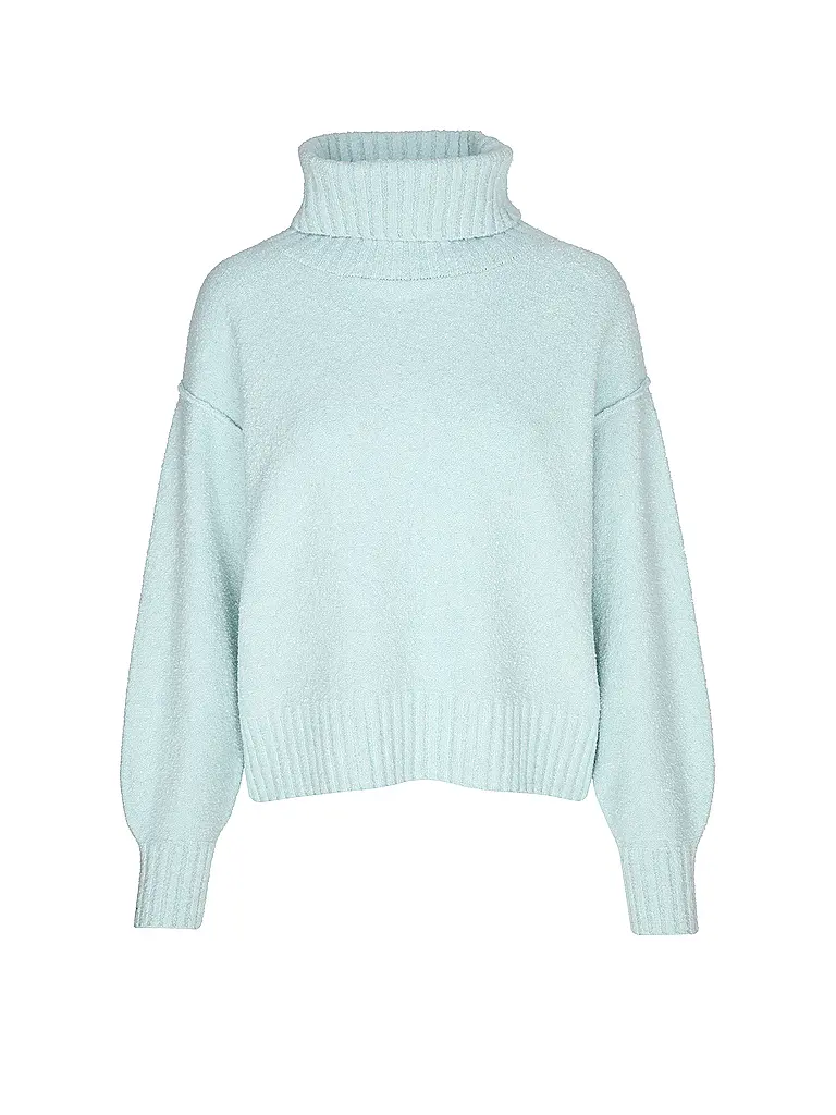 S.OLIVER | Jersey de cuello alto | Azul claro