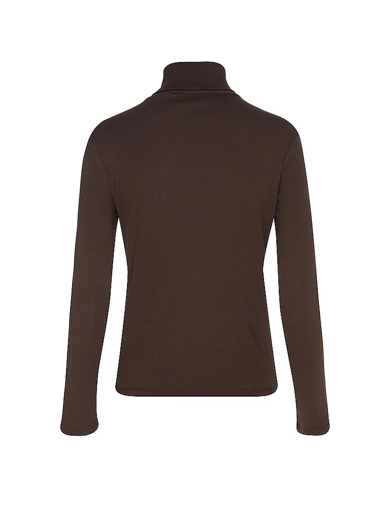 S.OLIVER | Jersey de cuello alto | Marrón