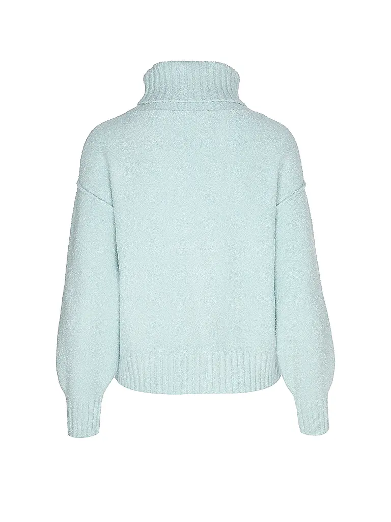 S.OLIVER | Jersey de cuello alto | Azul claro