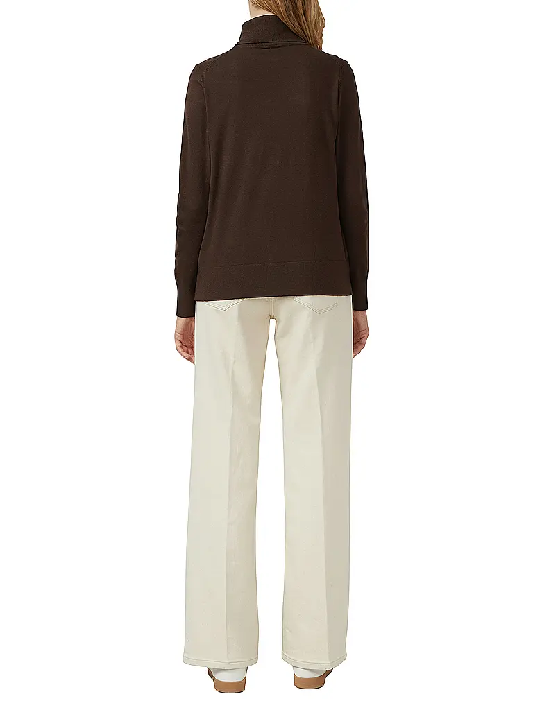 S.OLIVER | Jersey de cuello alto | braun