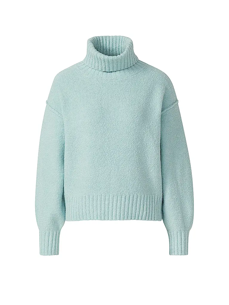 S.OLIVER | Jersey de cuello alto | Azul claro