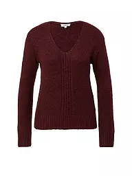 S.OLIVER | Jersey | Rojo oscuro
