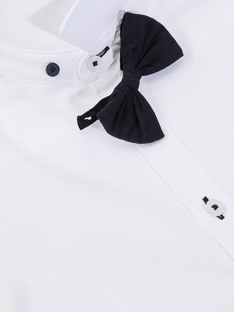 S.OLIVER | Jungen Hemd mit Fliege | Blanco