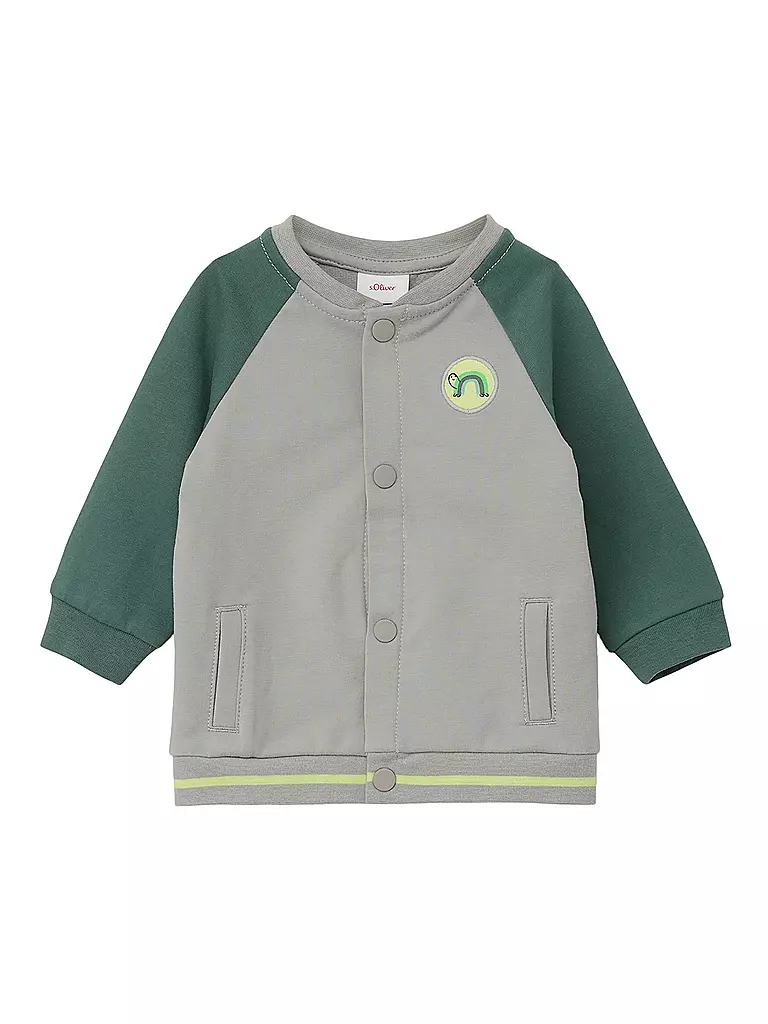 S.OLIVER | Jungen Sweatjacke | Gris