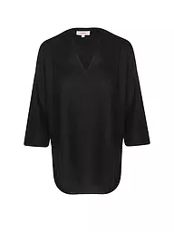 S.OLIVER | Leinenbluse | Negro