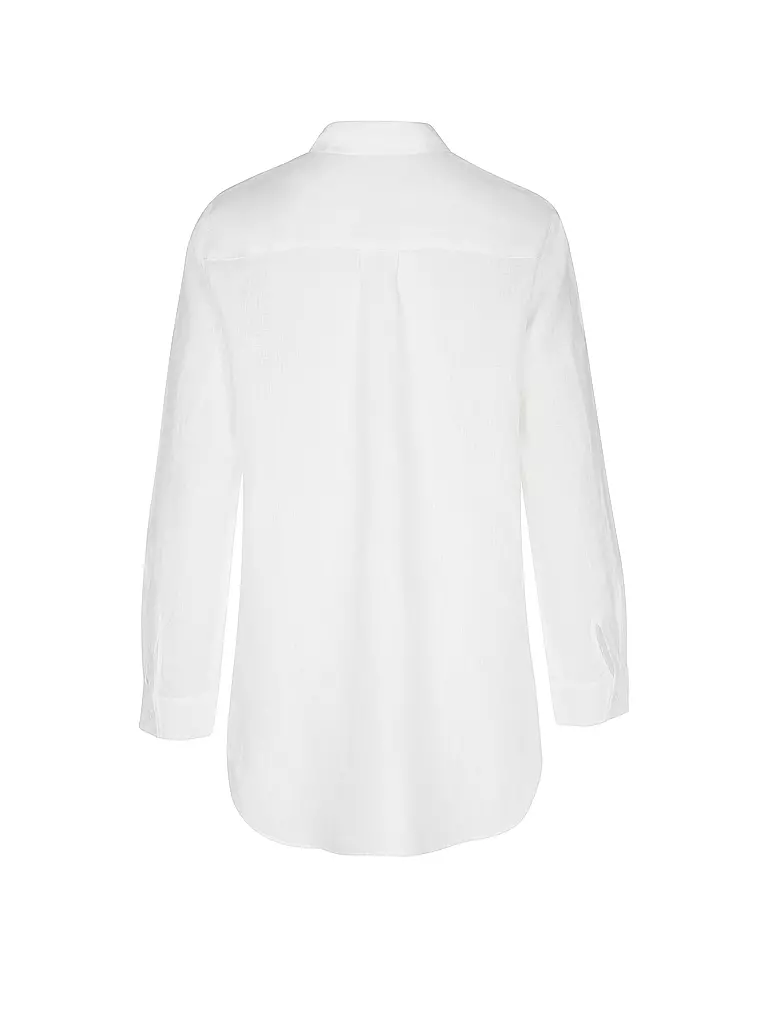 S.OLIVER | Leinenbluse | Blanco