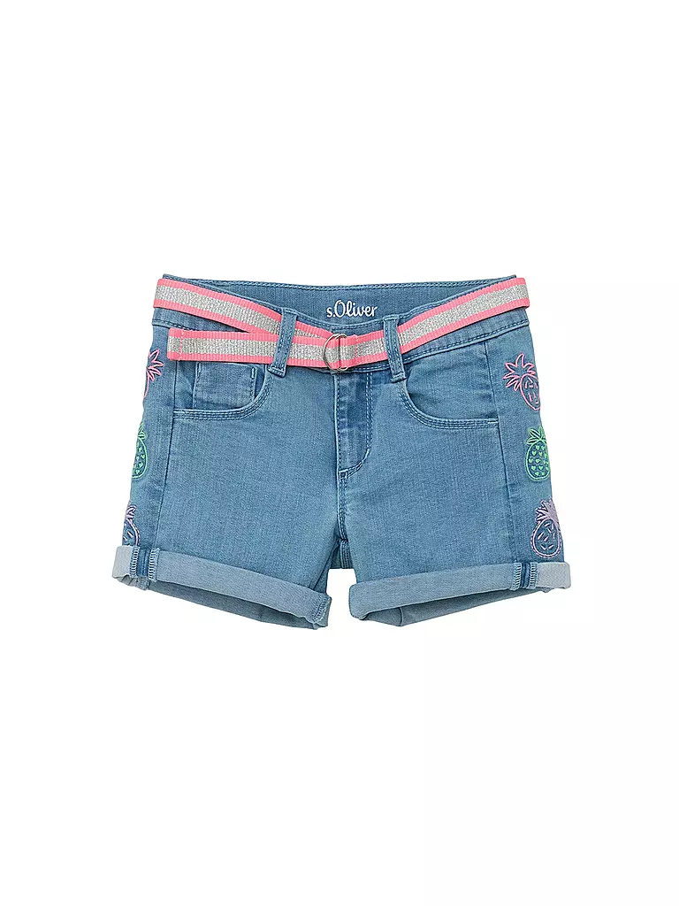 S.OLIVER | Mädchen Shorts | Azul claro