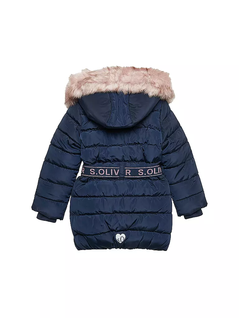 S.OLIVER | Mädchen Steppmantel | Azul oscuro