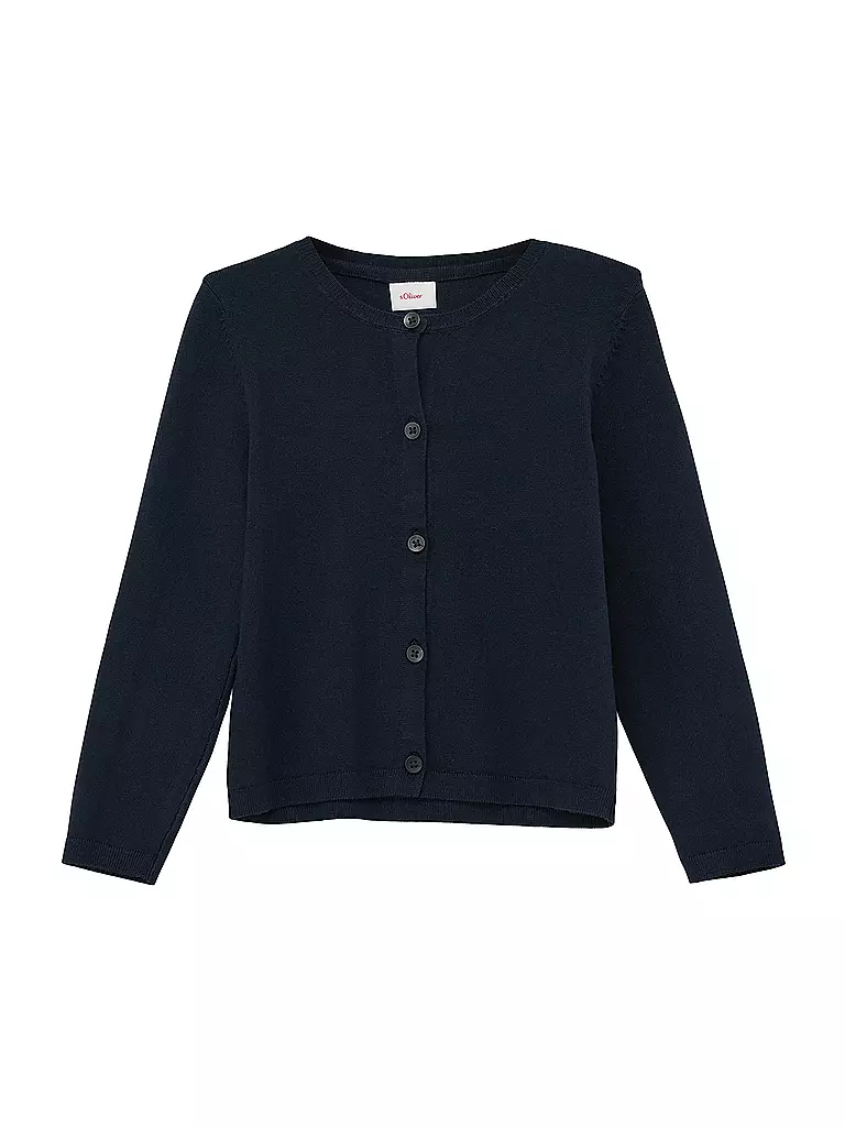 S.OLIVER | Mädchen Strickjacke  | Azul oscuro