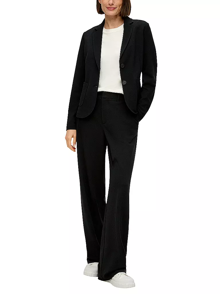 S.OLIVER | Marlenehose  | Negro