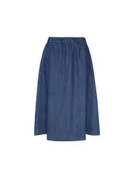 S.OLIVER | Midi falda | Azul oscuro