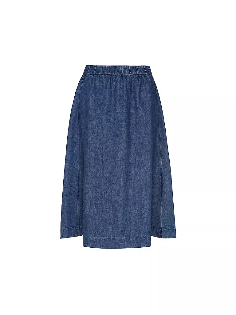 S.OLIVER | Midi falda | dunkelblau
