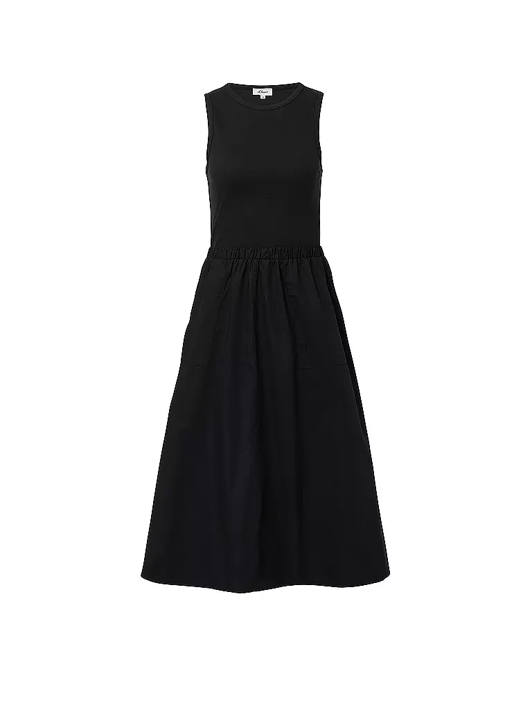 S.OLIVER | Midikleid | Negro