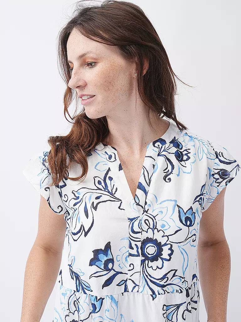 S.OLIVER | Midikleid | Blanco