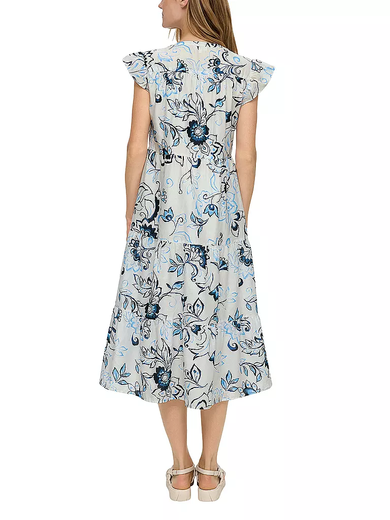 S.OLIVER | Midikleid | Blanco