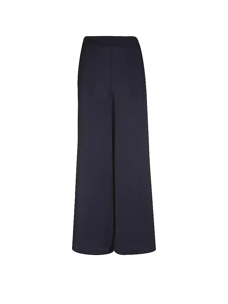 S.OLIVER | Pantalón de pierna ancha | Azul oscuro