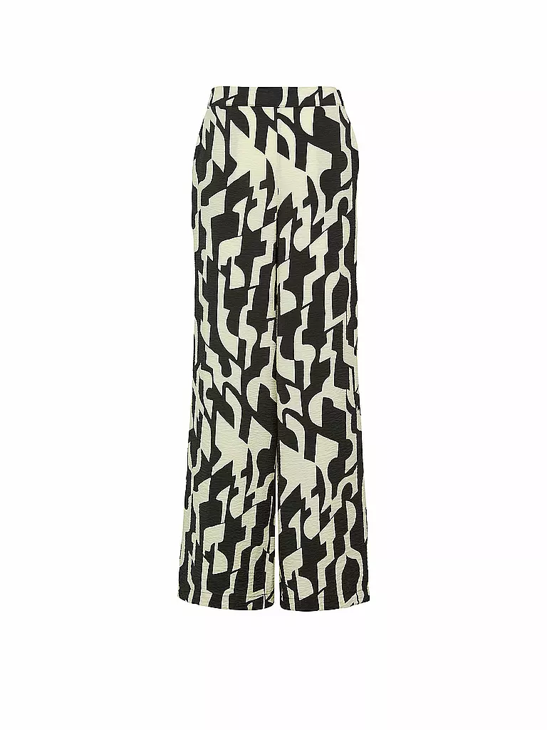 S.OLIVER | Pantalón de pierna ancha | Negro