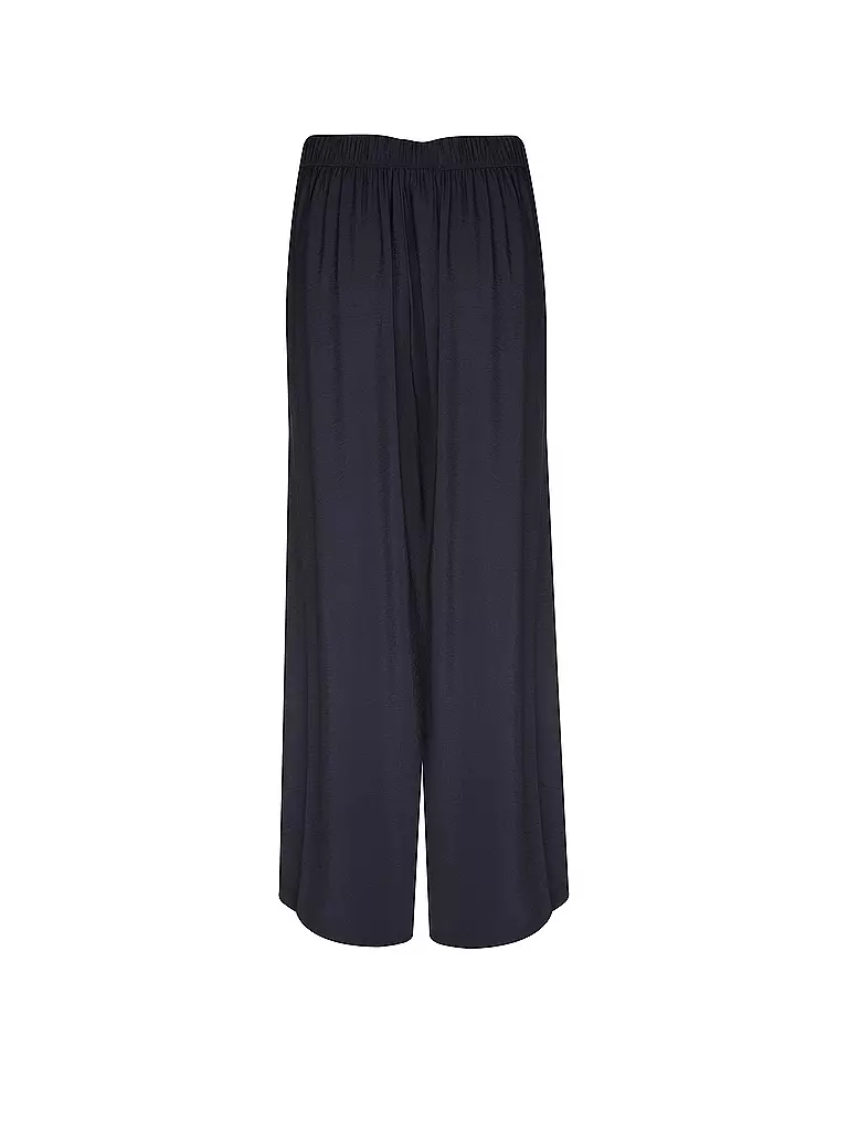 S.OLIVER | Pantalón de pierna ancha | Azul oscuro