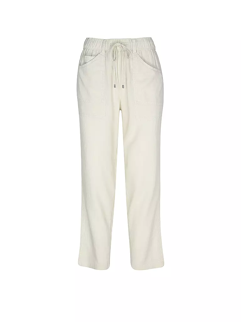 S.OLIVER | Pantalón Jogging Fit | Crema