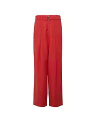 S.OLIVER | Pantalones de pierna ancha | Rojo