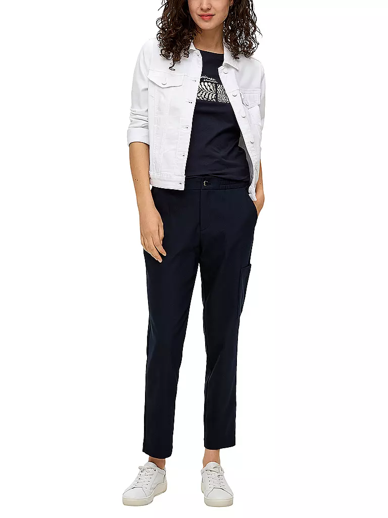 S.OLIVER | Pantalones de vestir | Azul