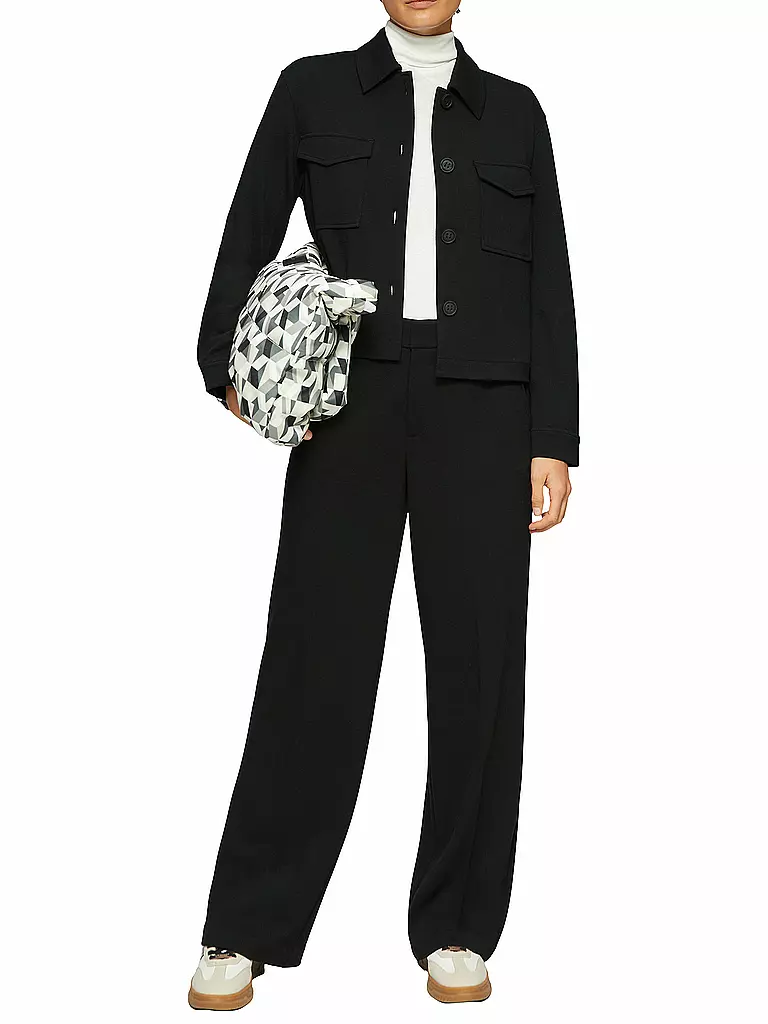 S.OLIVER | Pantalones de vestir | Negro