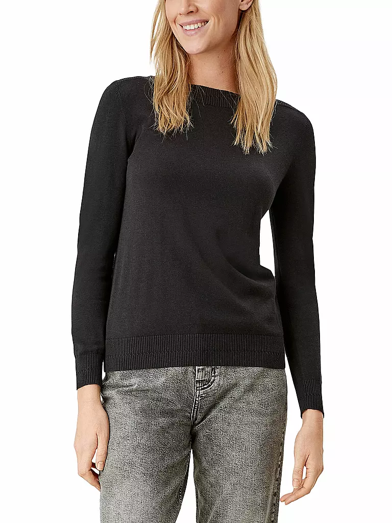 S.OLIVER | Pullover  | Negro