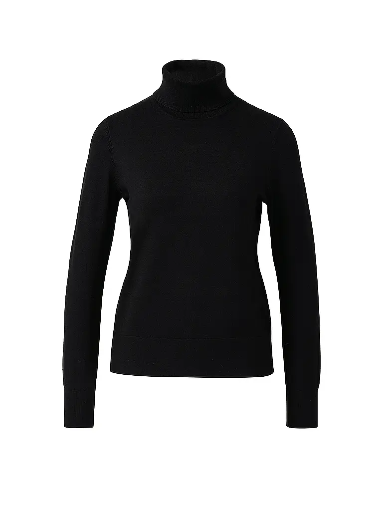 S.OLIVER | Rollkragenpullover | Negro
